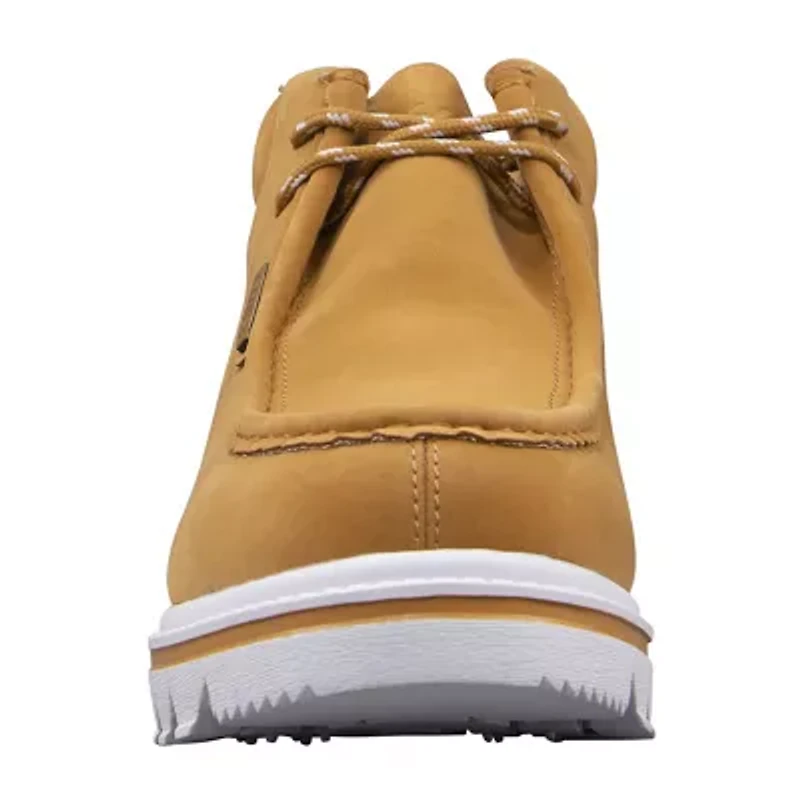 Lugz Fringe Mens Flat Heel Chukka Boots Wide Width