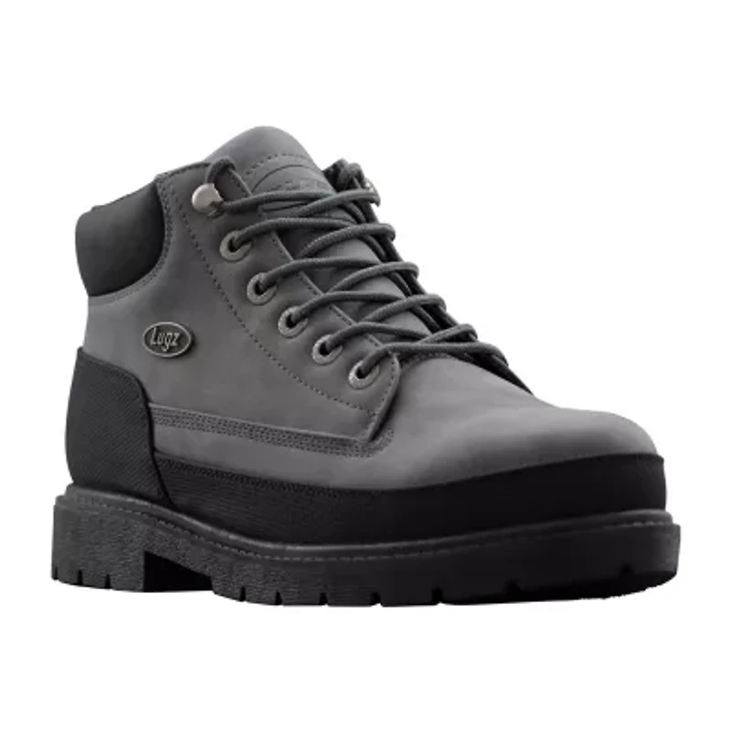 Lugz Drifter Weatherguard Mens Block Heel Lace Up Boots