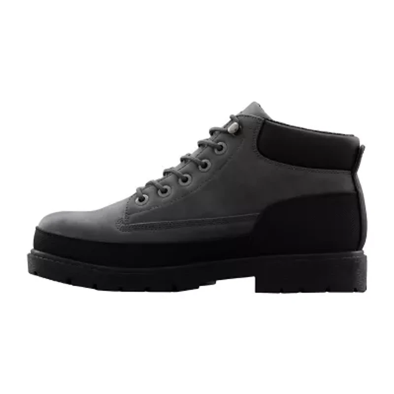 Lugz Drifter Weatherguard Mens Block Heel Lace Up Boots