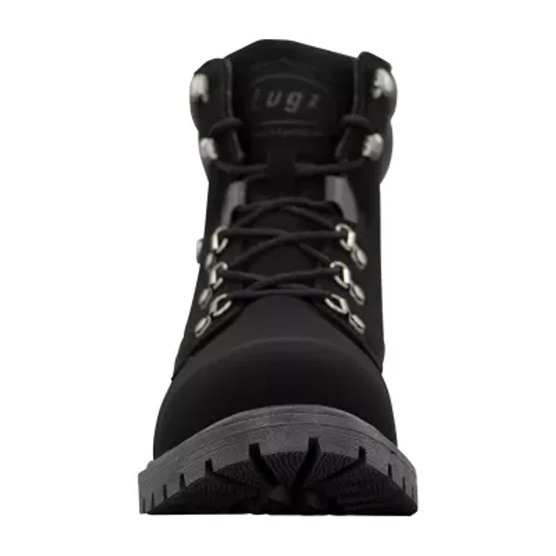 Lugz Mens Flat Heel Lace Up Boots
