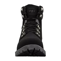 Lugz Mens Flat Heel Lace Up Boots