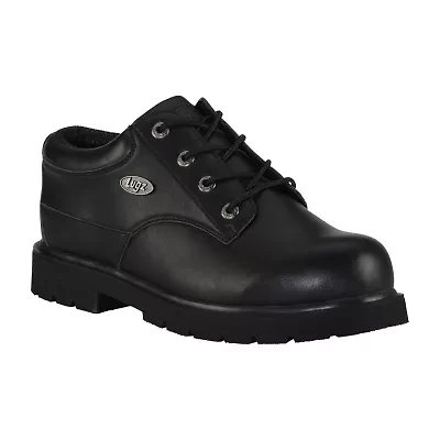 Lugz Drifter Lo Lx Mens Block Heel Lace Up Boots