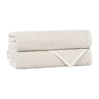 SUPERIOR® Amlia Collection | 80% Cotton 20% Viscose 2-pc. Quick Dry Bath Towel