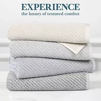 SUPERIOR® Amlia Collection | 80% Cotton 20% Viscose 2-pc. Quick Dry Bath Towel