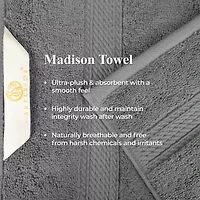 SUPERIOR® Madison Collection | Plush Egyptian Cotton 6-pc. Solid Hand Towel