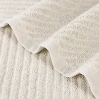 SUPERIOR® Amlia Collection | 80% Cotton 20% Viscose 8-pc. Quick Dry Solid Bath Towel Set