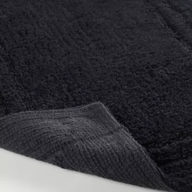 SUPERIOR® Solid Cotton 2-Pc Bath Rug