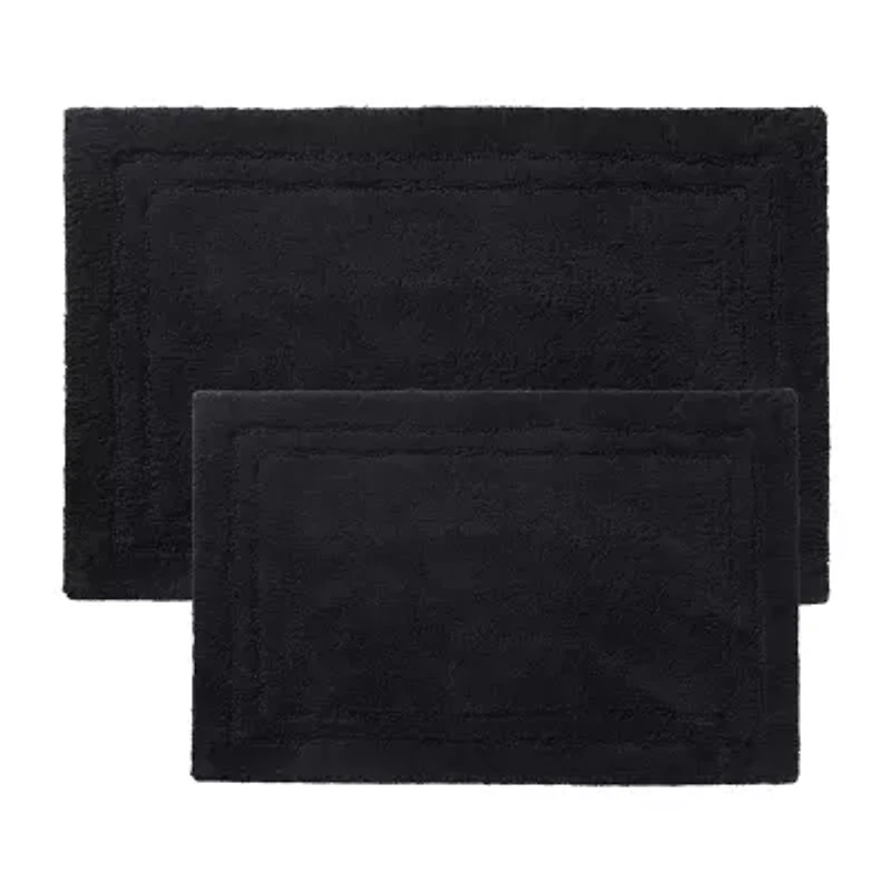 SUPERIOR® Solid Cotton 2-Pc Bath Rug