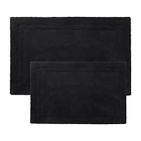 SUPERIOR® Solid Cotton 2-Pc Bath Rug