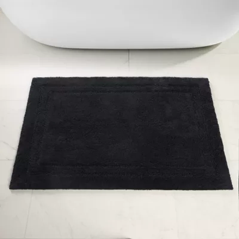 SUPERIOR® Solid Cotton 2-Pc Bath Rug