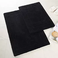 SUPERIOR® Solid Cotton 2-Pc Bath Rug