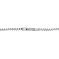 Mens Stainless Steel Inch Wheat Chain Necklace