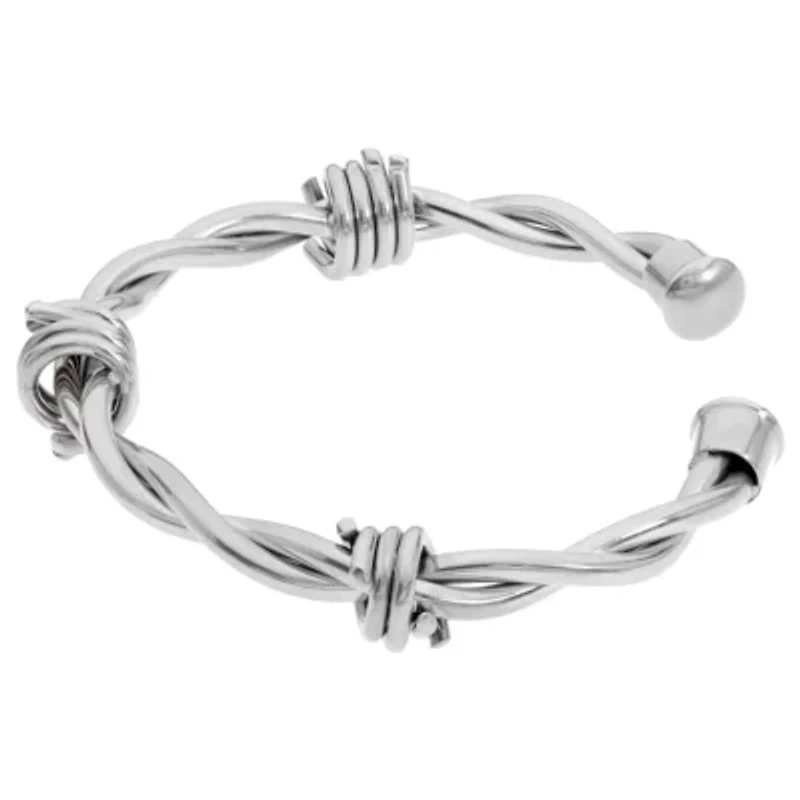 Mens Stainless Steel Bangle Bracelet