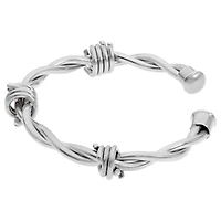 Mens Stainless Steel Bangle Bracelet