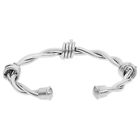 Mens Stainless Steel Bangle Bracelet
