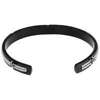 Mens Stainless Steel Bangle Bracelet