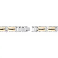Mens Stainless Steel Wrap Bracelet