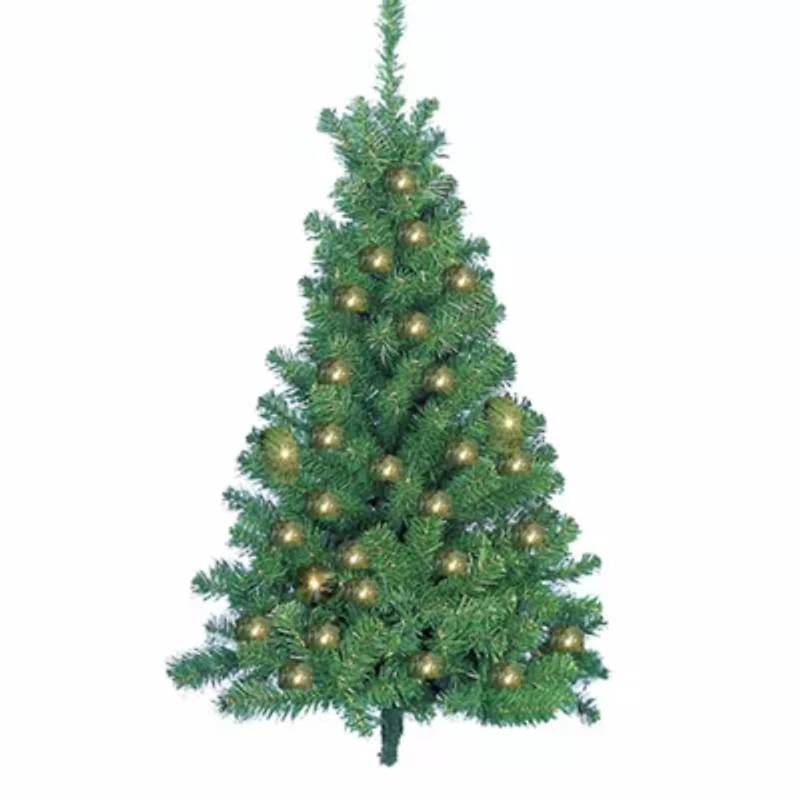 Kurt Adler 36 in. Miniature Pre-Lit Norway Pine Wall Christmas Tree