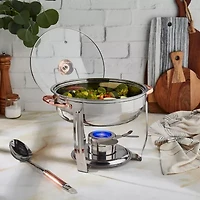 Denmark Stainless Steel Chafing Dish 8-pc. Stainless Steel Chafing Dish