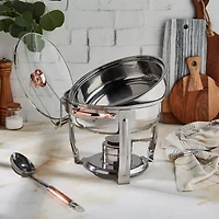 Denmark Stainless Steel Chafing Dish 8-pc. Stainless Steel Chafing Dish