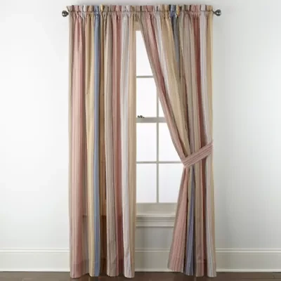 Hudson & Main Casen Rod Pocket Light-Filtering Single Curtain Panel