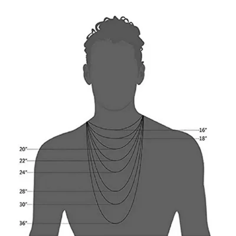 Mens Stainless Steel 24 Inch Link Chain Necklace