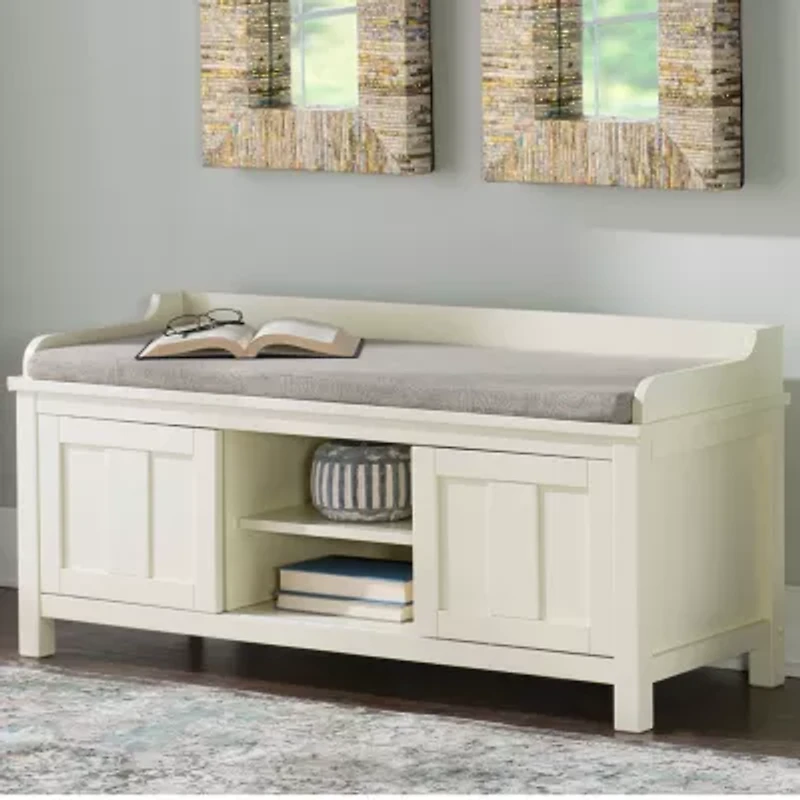 Lakeville Storage Bench
