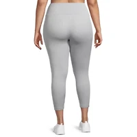 Sports Illustrated Seamless Womens Moisture Wicking 7/8 Ankle Leggings Plus