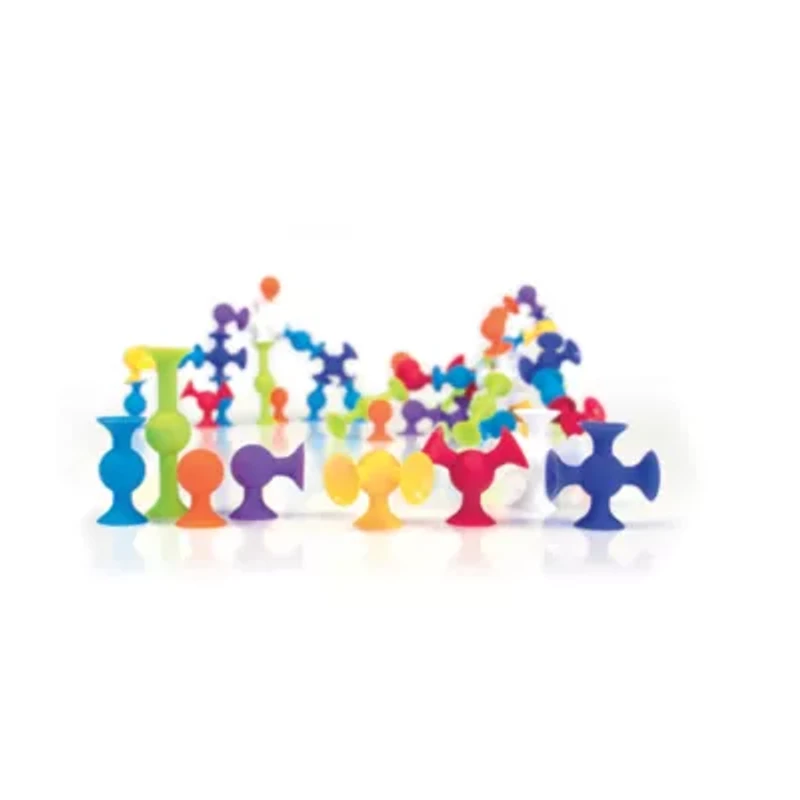 Fat Brain Toy Co. Squigz Starter Set: 24 Pcs 24-pc. Board Game