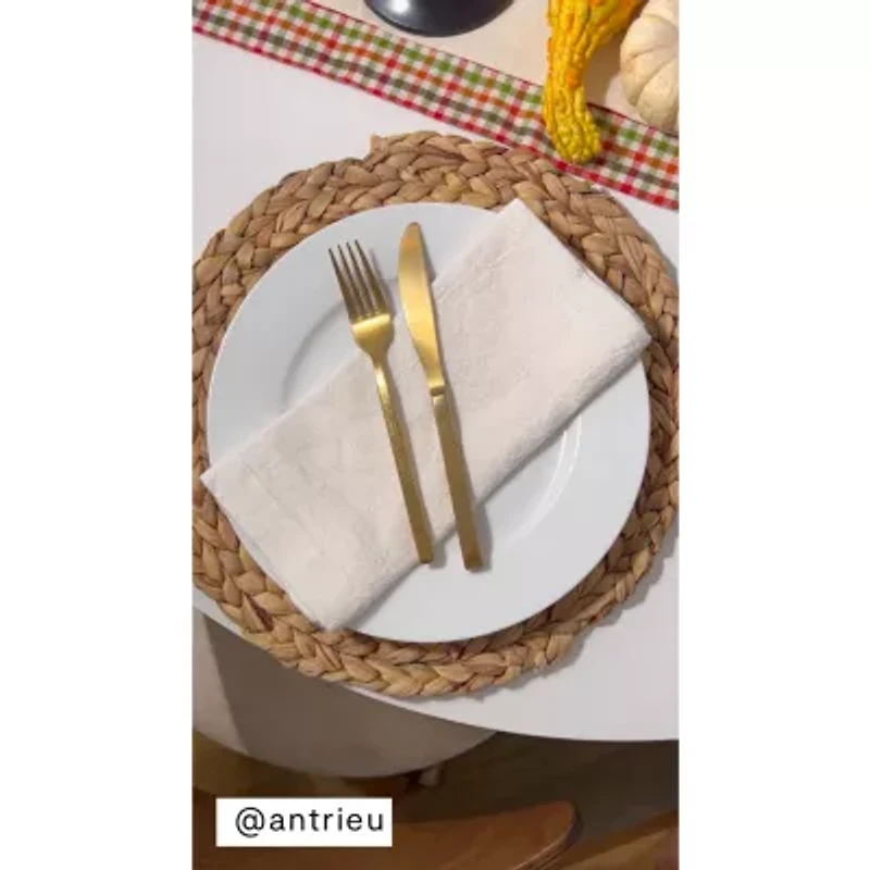 Cambridge Beacon Gold 16-pc. Flatware Set