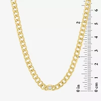 Diamond Addiction (G-H / Si2-I1) Womens Diamond Accent Lab Grown White Diamond 14K Gold Over Silver 18 Inch Pendant Necklace
