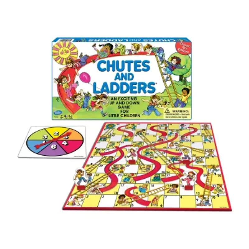 Winning Moves Classic Chutes And Ladders Board Game