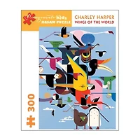 Pomegranate Communications Inc. Charley Harper - Wings of the World Puzzle: 300 Pcs