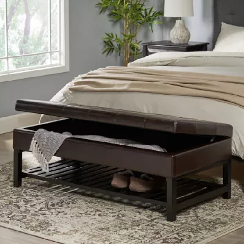 Miriam Tufted Upholstered Ottoman