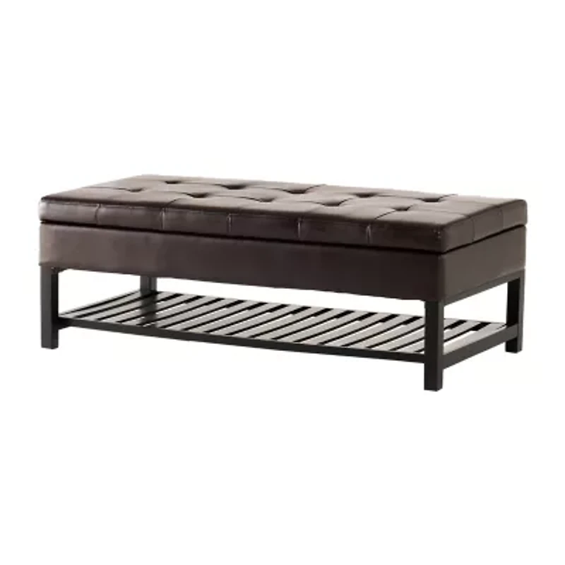 Miriam Tufted Upholstered Ottoman