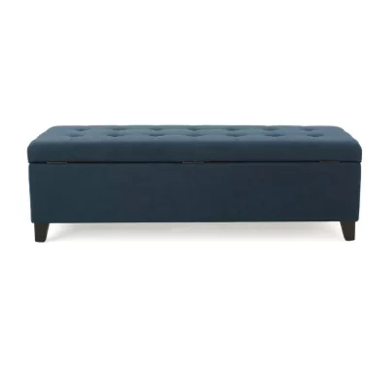 Mission Tufted Upholstered Ottoman