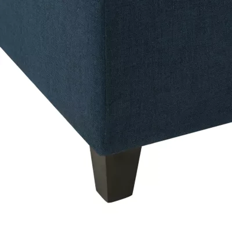 Mission Tufted Upholstered Ottoman