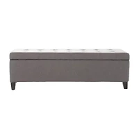 Mission Tufted Upholstered Ottoman