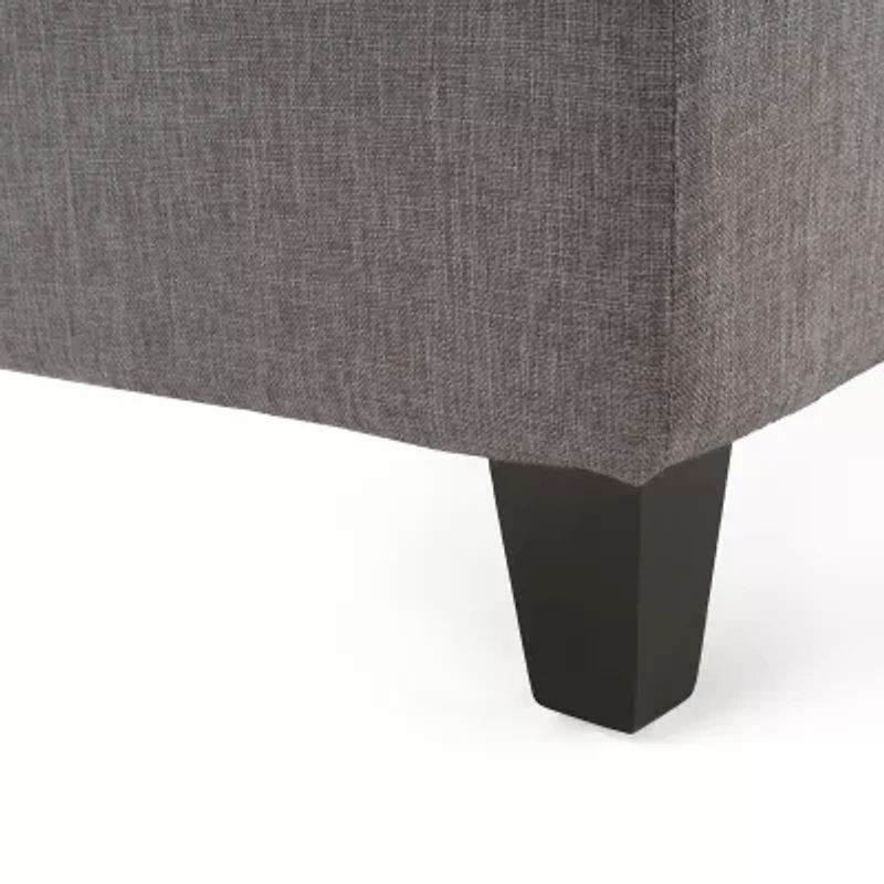 Mission Tufted Upholstered Ottoman