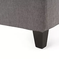 Mission Tufted Upholstered Ottoman