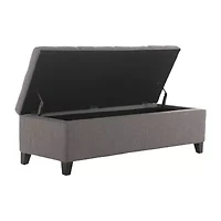 Mission Tufted Upholstered Ottoman