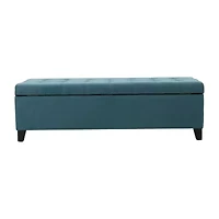 Mission Tufted Upholstered Ottoman