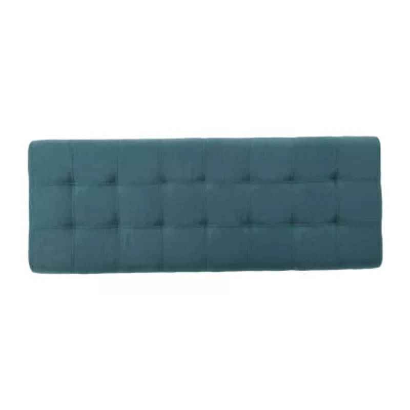 Mission Tufted Upholstered Ottoman
