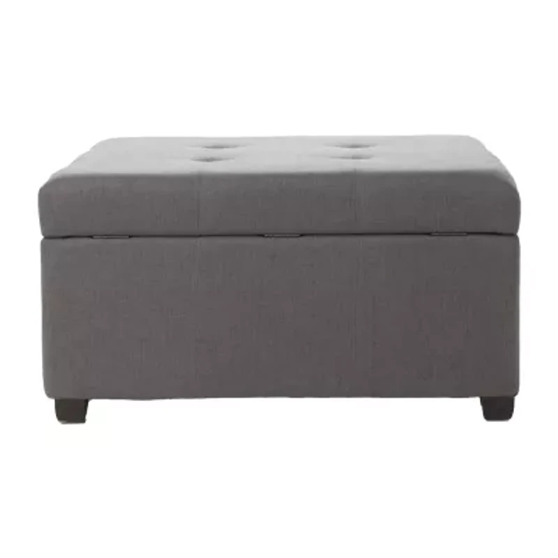 Calrsbad Tufted Upholstered Ottoman