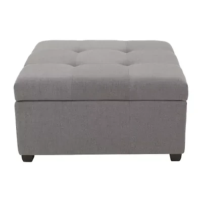 Calrsbad Tufted Upholstered Ottoman