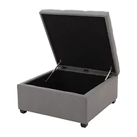 Calrsbad Tufted Upholstered Ottoman