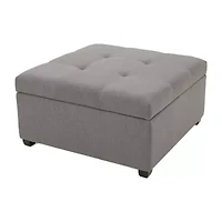 Calrsbad Tufted Upholstered Ottoman