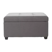 Calrsbad Tufted Upholstered Ottoman
