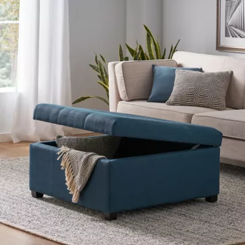 Carlsbad Tufted Upholstered Ottoman
