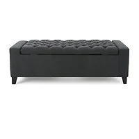 Hikaru Tufted Upholstered Ottoman